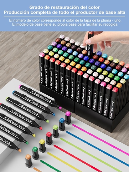 Imagen 36 MARCADORES DE COLORES 7102